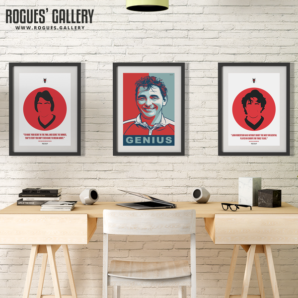Clough Francis Robertson Prints NFFC Forest City Ground