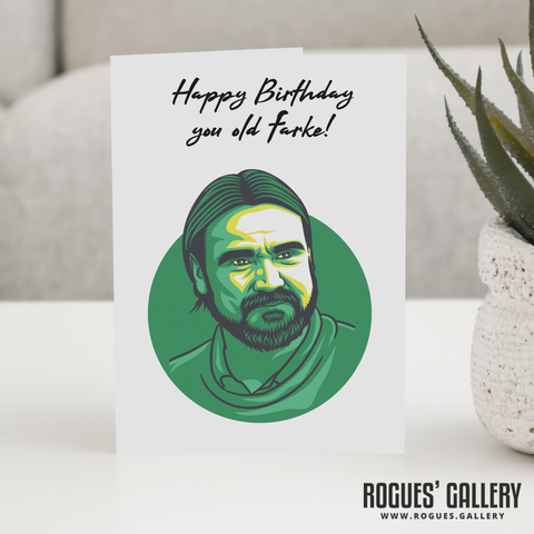Daniel Farke Norwich City NCFC boss manager canaries birthday card promotion