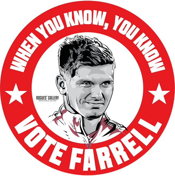 Owen Farrell England Rugby International Captain vote sticker