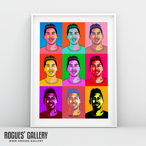 Roberto Firminho Liverpool FC Anfield Art print A3 pop art Champions Limited Edition