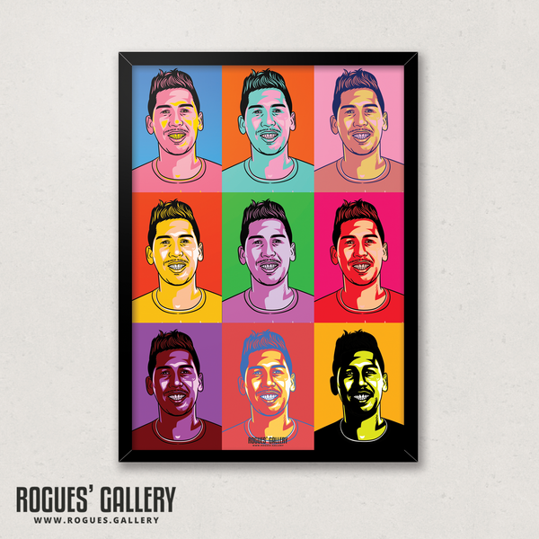 Roberto Firminho Liverpool FC Anfield Art print A3 Champions Limited Edition pop art Brazilian forward skills