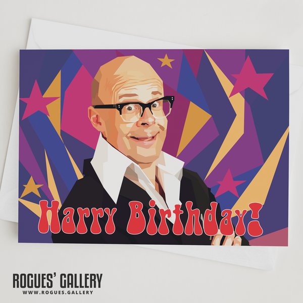 Harry Hill birthday card comedian