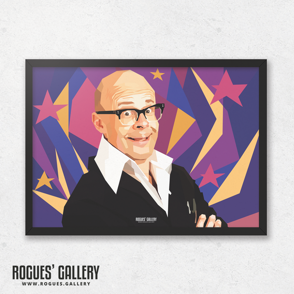 Harry Hill comedian A3 print