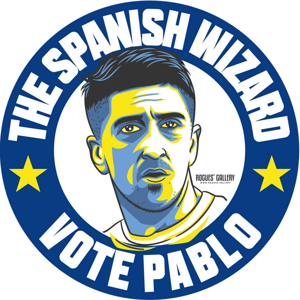 Pablo Hernandez Leeds United midfielder sticker Vote #GetBehindTheLads