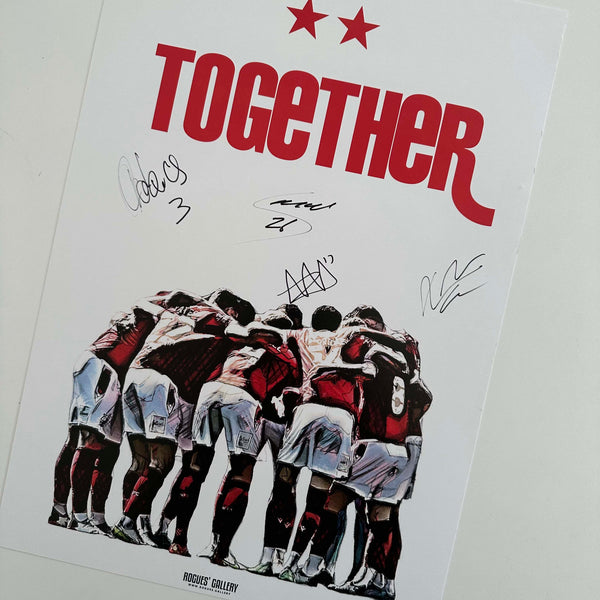 NFFC Nottingham Forest rare signed A3 print 2023 