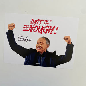 Steve Cooper Signed Just Can't Get Enough print