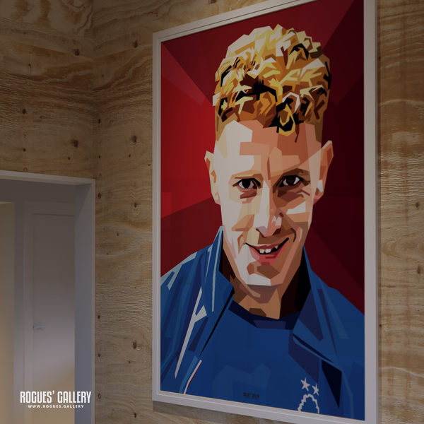 Jack Colback poster Nottingham Forest memorabilia portrait midfield modern 