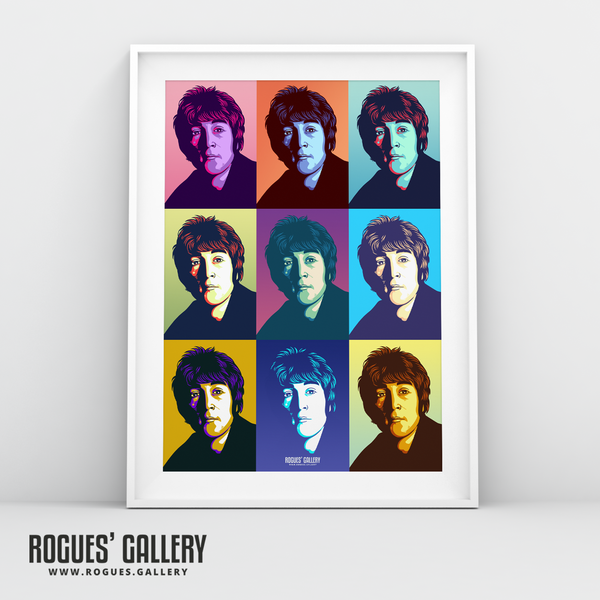 John Lennon The Beatles A3 art print pop art Liverpool cavern club