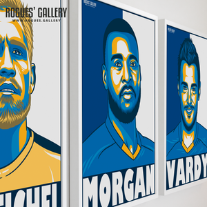Leicester City A1 Premier League Champions A0 prints Morgan Kasper Vardy