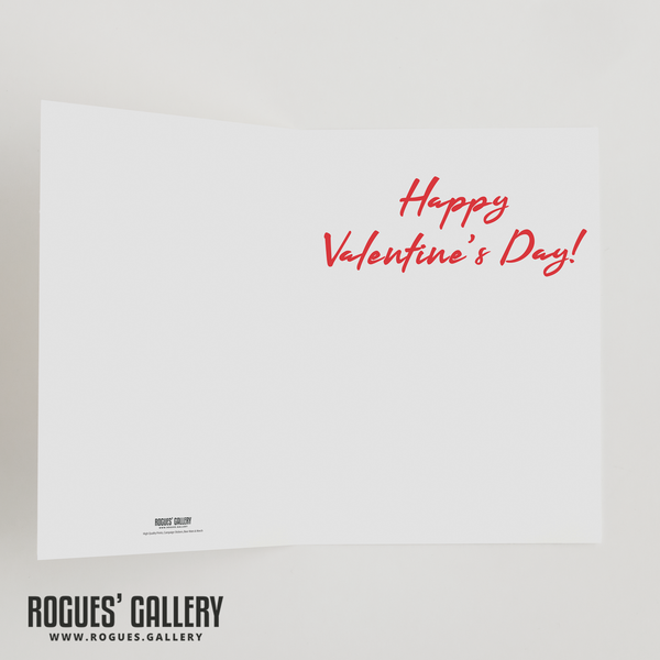 Leigh Wood Knockour boxing champ Valentine's Day card Nottingham