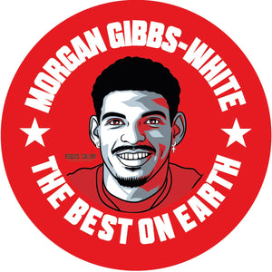 Morgan Gibbs-White Nottingham Forest Beer mat #GetBehindTheLads