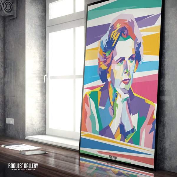 Margaret Thatcher colourful print PM Tory Prime Minister Maggie portrait A1 print
