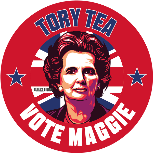 Maggie Thatcher Iron Lady Tory Tea beer mats