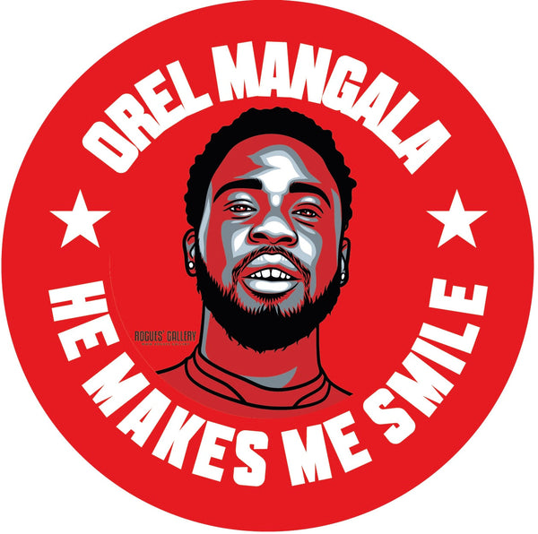 Orel Mangala Nottingham Forest stickers #GetBehindTheLads Premier League