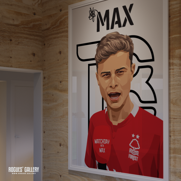 Matchday With Max - Special A3 Prints