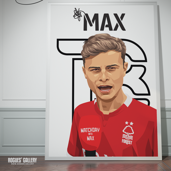 Matchday With Max - Special A3 Prints