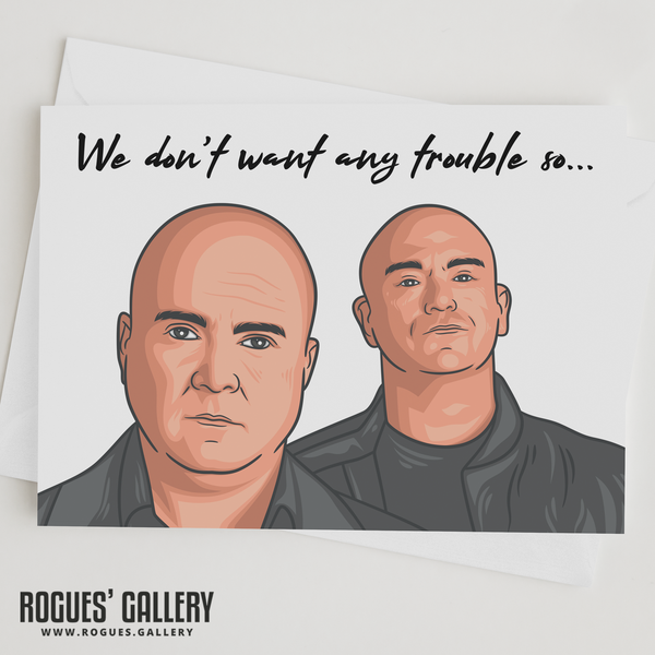 Phil & Grant, Mitchell Brothers - Eastenders Christmas Card