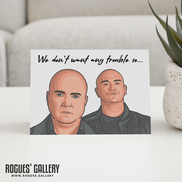 Phil & Grant, Mitchell Brothers - Eastenders Christmas Card