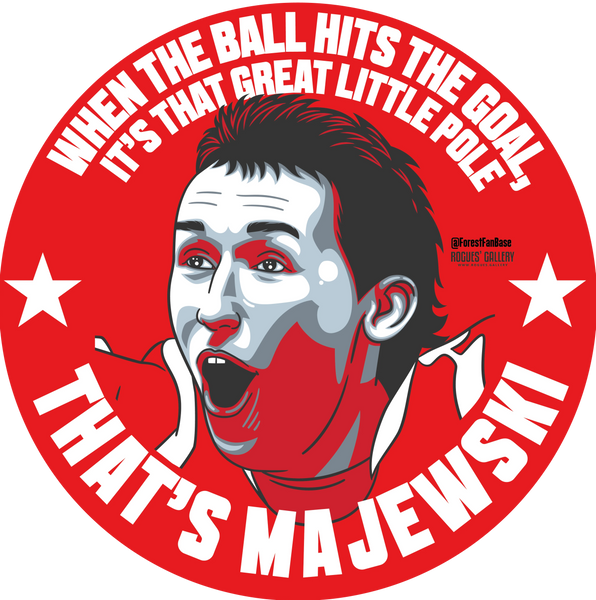 Radi Raddy Majewski Nottingham Forest midfielder Deluxe stickers #GetBehindTheLads