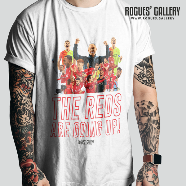 The Reds Are Going Up Nottingham Forest t-Shirt souvenir
