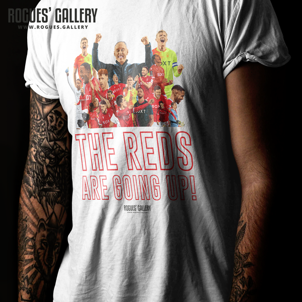 The Reds Are Going Up Nottingham Forest t-Shirt