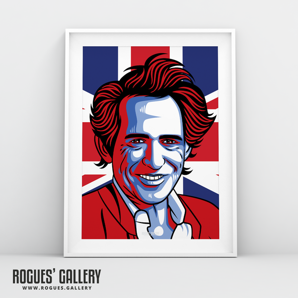 Keith Richards Rolling Stones guitarist A1 print art modern edit
