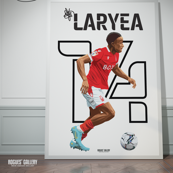 Richie Laryea Nottingham Forest Richmond Canada poster