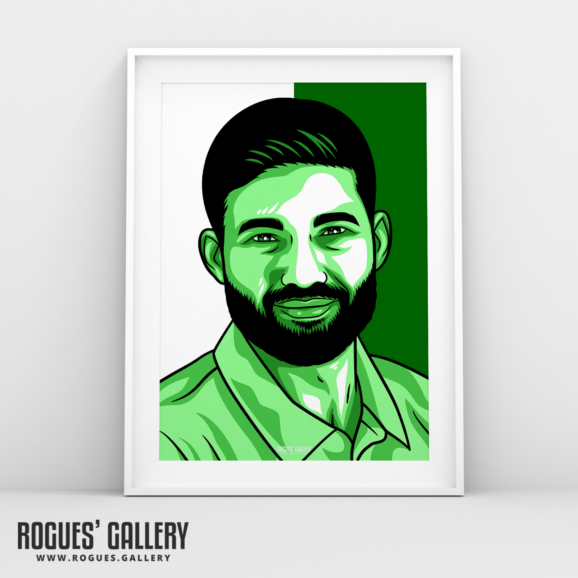 Mohammad Rizwan Pakistan cricket batsman A3 print