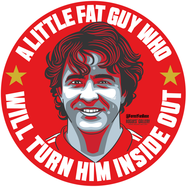 Robbo John Robertson Nottingham Forest winger Deluxe stickers #GetBehindTheLads