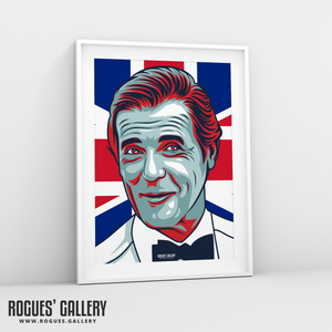 Roger Moore 007 James Bond A3 print