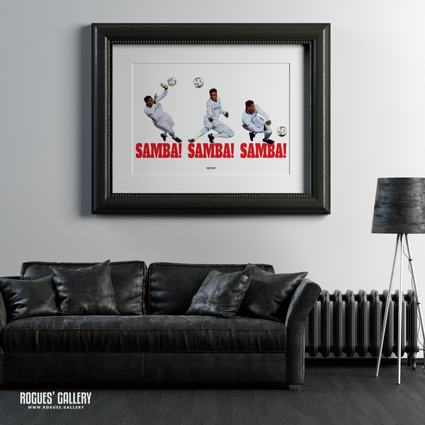 Brice Samba penalty shoot out saves Nottingham Forest memorabilia play offs poster