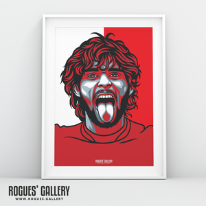 Gustavo Scarpa Nottingham Forest Behind the lads A3 print