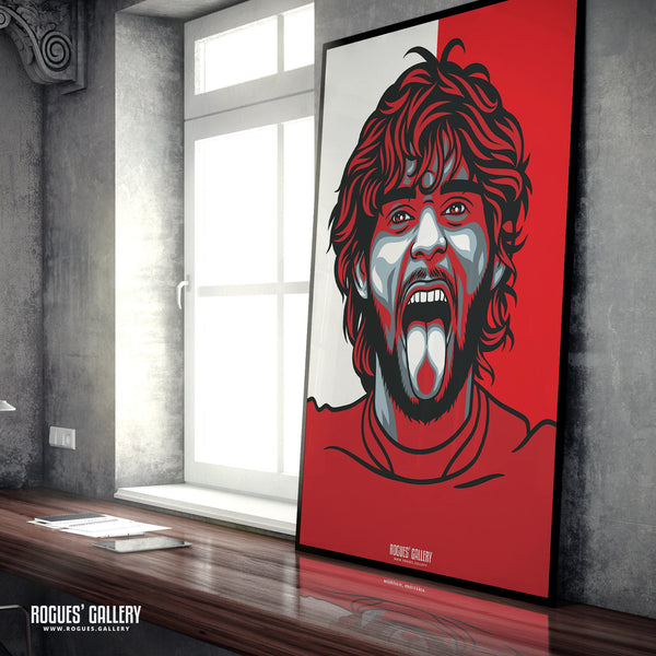 Gustavo Scarpa Nottingham Forest Behind the lads A1 print