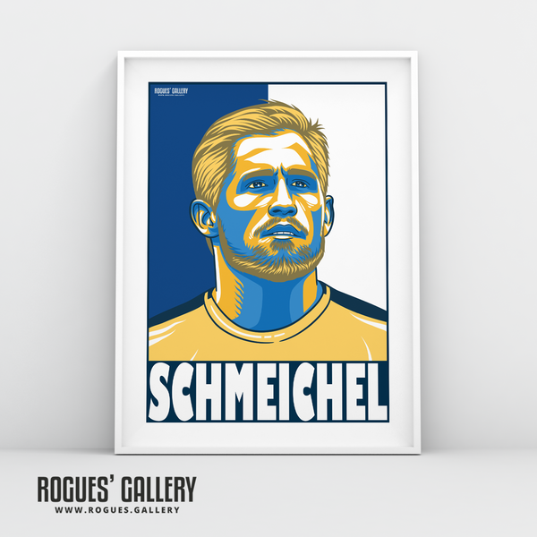Kasper Schmeichel Goalkeeper Leicester City LCFC Foxes Premier League Champions A1 Print