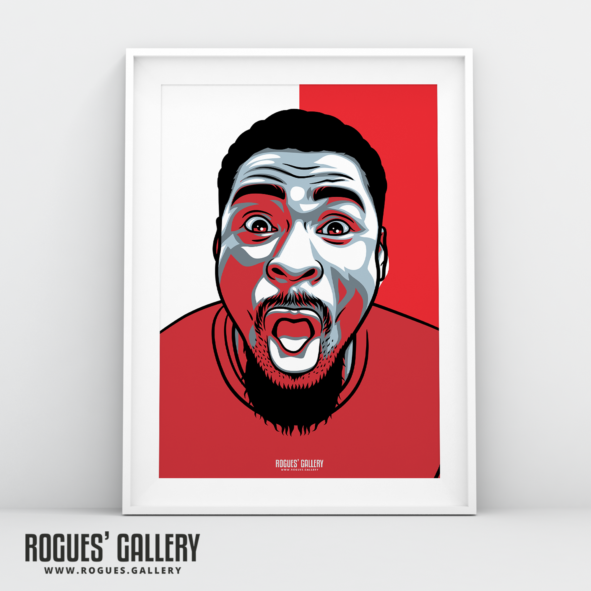 Serge Aurier Nottingham Forest right back A3 print