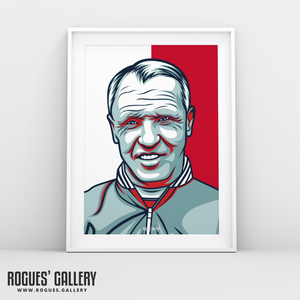 Bill Shankly Liverpool FC Scouse Anfield A3 print