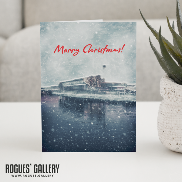 The City Ground Christmas Card Forest Season's Greetings 6x9"