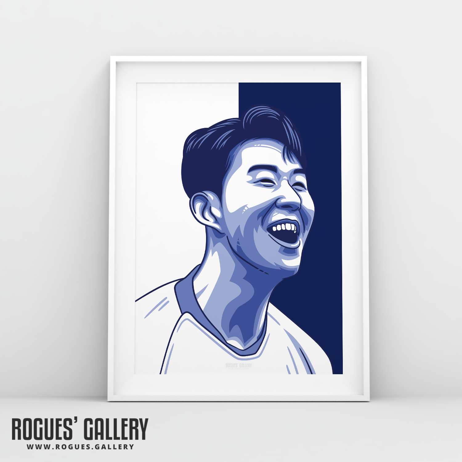 Son Heung-min THFC Spurs striker A3 print art #GetBehindTheLads Tottenham Hotspur FC London South Korea Korean