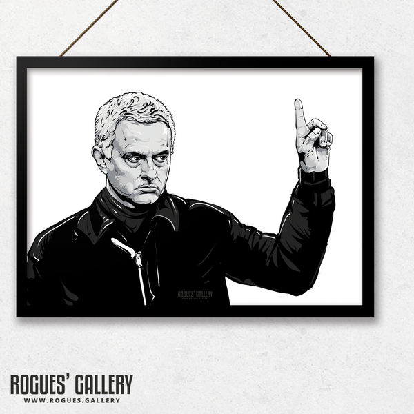 Spurs manager THFC Special One Jose A3 print