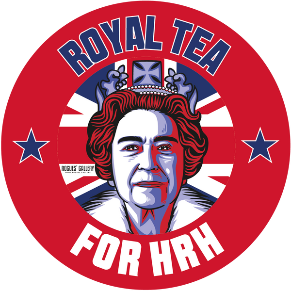 HRH The Queen Royal Tea beer mats