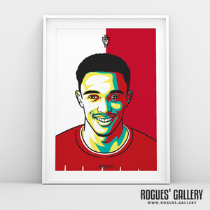 Trent Alexander-Arnold Liverpool FC Anfield Art print A3 Champions Limited Edition Full Back