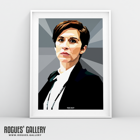 Vicky McClure Line of Duty actress BBC TV Show A3 art print