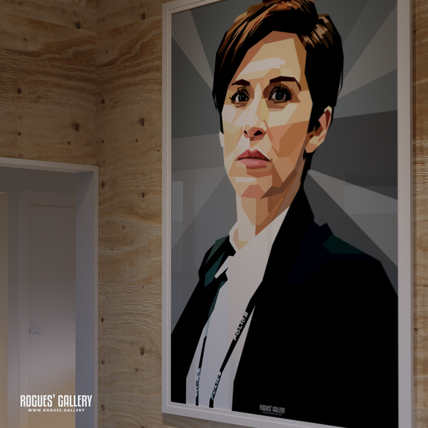 Vicky McClure Line of Duty actress BBC TV Show A0 art print