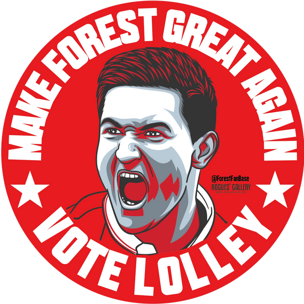 Joe Lolley Nottingham Forest winger vote beer mat #GetBehindTheLads