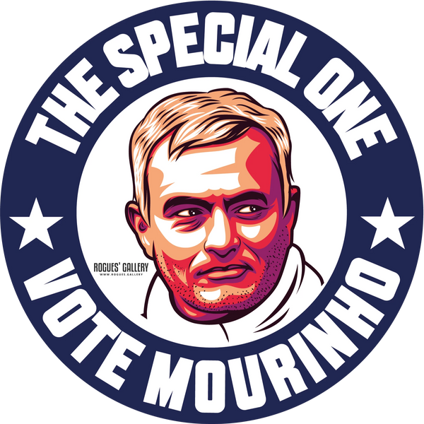 Jose Mourinho Vote Sticker Tottenham Hotspur Spurs #GetBehindTheLads