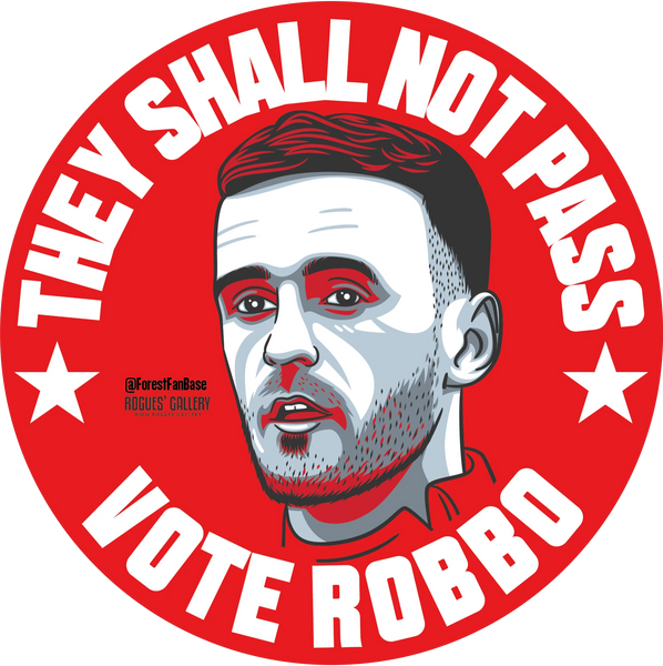 Jack Robinson Nottingham Forest left back vote sticker #GetBehindTheLads