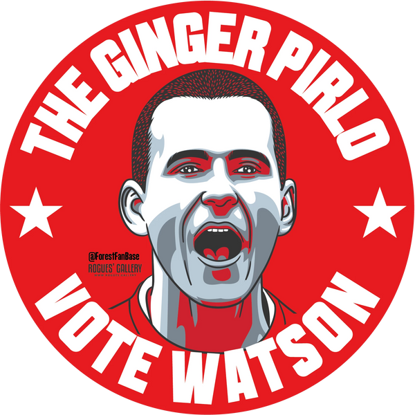 Ben Watson Nottingham Forest Captain Vote sticker #GetBehindTheLads Forest Fan Base