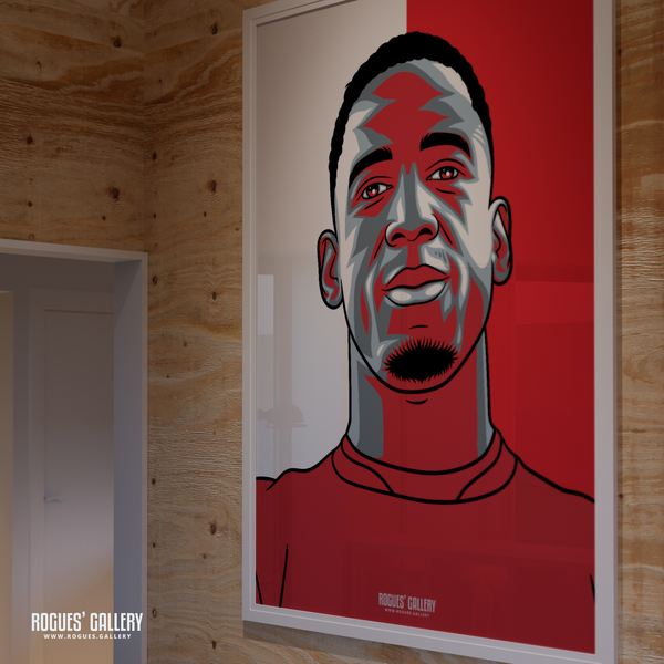 Willy Boly poster NOTTINGHAM FOREST portrait 