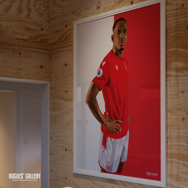 Willy Boly Nottingham Forest poster