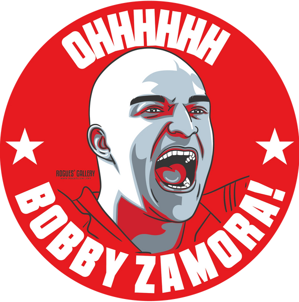 Bobby Zamora QPR Forward Deluxe stickers #GetBehindTheLads